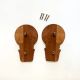 Handcrafted Acacia Wood Hot Air Elephant Cupboard Handles Set
